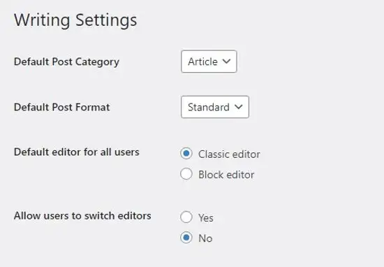 How to disable Gutenberg editor and keep classic editor with a plugin